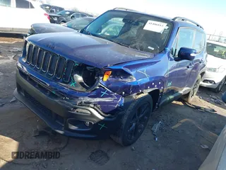 2017 Jeep Renegade Latitude with VIN ZACCJABB8HPF52446, listed as a IAAI auction lot 41406812 with 122,467 mi miles and . Bid and sale history available at DreamBid. Image 19.