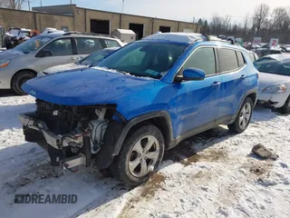 2018 Jeep Compass Latitude with VIN 3C4NJCBBXJT165349, listed as a IAAI auction lot 41283025 with 25,680 mi miles and . Bid and sale history available at DreamBid. Image 19.
