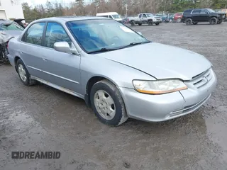 2002 Honda Accord EX z VIN 1HGCG16502A063017, wystawiony jako IAAI lot #41956834 z przebiegiem 191 712 mil mil oraz . Historia ofert i sprzedaży dostępna na DreamBid. Obrazek 1.