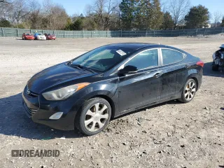 2012 Hyundai Elantra Limited with VIN KMHDH4AE5CU474398, listed as a Copart auction lot 86612374 with 193,970 mi miles and Clean Title. Bid and sale history available at carsss.com. Image 1.