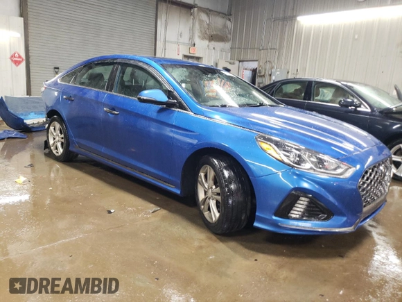 2019 Hyundai Sonata SEL with VIN 5NPE34AF1KH736328, listed as a Copart auction lot 50025505 with 146,539 mi miles and Salvage Title. Bid and sale history available at DreamBid. Image 4.