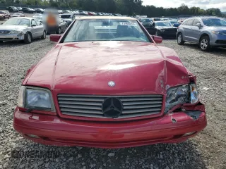 1998 Mercedes-Benz SL-Class with VIN WDBFA67F5WF160853, listed as a Copart auction lot 73988654 with 116,320 mi miles and Clean Title. Bid and sale history available at carsss.com. Image 5.