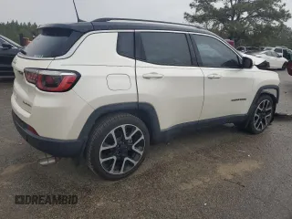 2018 Jeep Compass Limited z VIN 3C4NJCCB3JT338482, wystawiony jako Copart lot #49899105 z przebiegiem 122 386 mil mil oraz Szkoda całkowita • Salvage title. Historia ofert i sprzedaży dostępna na DreamBid. Obrazek 3.