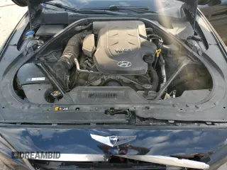 2015 Hyundai Genesis 3.8L with VIN KMHGN4JE3FU071370, listed as a Copart auction lot 68129914 with 131,112 mi miles and Salvage Title. Bid and sale history available at carsss.com. Image 12.