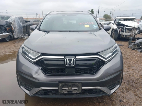 2021 Honda CR-V Touring with VIN 2HKRW2H93MH674995, listed as a IAAI auction lot 41347439 with 58,226 mi miles. Bid and sale history available at carsss.com. Image 12.