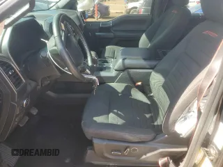 2018 Ford F-150 XL with VIN 1FTEW1EPXJFC53437, listed as a Copart auction lot 59896395 with 65,502 mi miles and Salvage title. Bid and sale history available at DreamBid. Image 7.