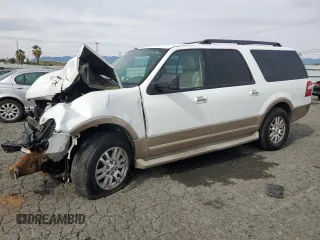 2014 Ford Expedition EL XLT with VIN 1FMJK1H50EEF49451, listed as a Copart auction lot 47259385 with 105,672 mi miles and Salvage Title. Bid and sale history available at carsss.com. Image 1.
