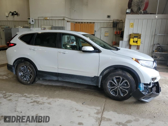 2020 Honda CR-V EX-L z VIN 5J6RW2H84LL021264, wystawiony jako Copart lot #59254605 z przebiegiem 42 578 mil mil oraz Szkoda całkowita • Salvage title. Historia ofert i sprzedaży dostępna na DreamBid. Obrazek 4.
