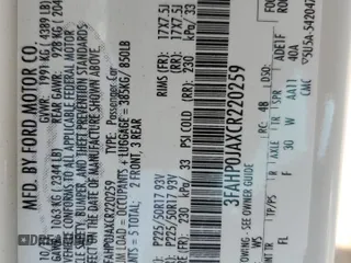 2012 Ford Fusion SEL z VIN 3FAHP0JAXCR220259, wystawiony jako Copart lot #53913975 z przebiegiem 145 424 mil mil oraz Szkoda całkowita • Salvage title. Historia ofert i sprzedaży dostępna na DreamBid. Obrazek 12.