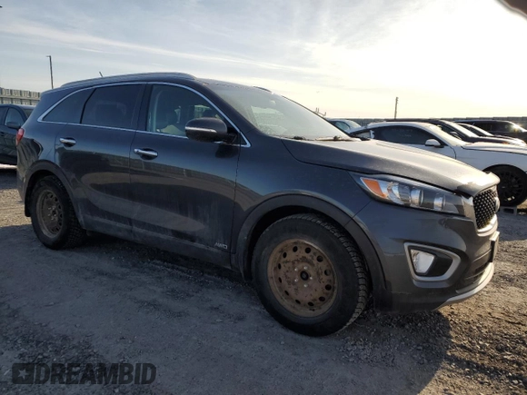 2016 Kia Sorento EX with VIN 5XYPHDA55GG164227, listed as a Copart auction lot 51528065 with 175,168 mi miles and Clean Title. Bid and sale history available at carsss.com. Image 4.