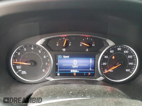2020 GMC Acadia SLT with VIN 1GKKNMLS0LZ115118, listed as a Copart auction lot 54934985 with 67,243 mi miles and Salvage title. Bid and sale history available at DreamBid. Image 9.