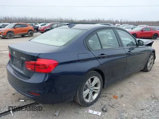 2016 BMW 3 Series 328i xDrive with VIN WBA8E3G5XGNT26759, listed as a IAAI auction lot 41617095 with 58,925 mi miles and . Bid and sale history available at carsss.com. Image 4.