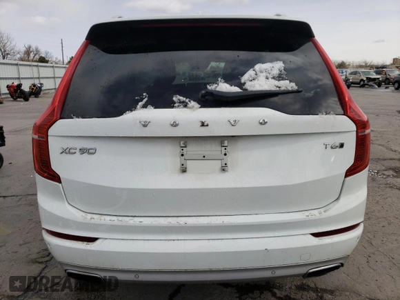 2016 Volvo XC90 T6 Momentum with VIN YV4A22PK2G1037652, listed as a Copart auction lot 49679815 with 110,467 mi miles and Salvage Title. Bid and sale history available at carsss.com. Image 6.