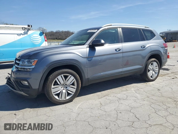 2019 Volkswagen Atlas SE z VIN 1V2UR2CA5KC603873, wystawiony jako Copart lot #50532035 z przebiegiem 61 136 mil mil oraz Szkoda całkowita • Salvage title. Historia ofert i sprzedaży dostępna na DreamBid. Obrazek 1.