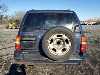 2002 Suzuki XL-7 Standard with VIN JS3TX92VX24117328, listed as a Copart auction lot 49181005 with 80,458 mi miles and Salvage Title. Bid and sale history available at carsss.com. Image 6.