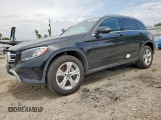 2017 Mercedes-Benz GLC 300 with VIN WDC0G4JB2HV005986, listed as a Copart auction lot 59026175 with 59,254 mi miles and Salvage title. Bid and sale history available at DreamBid. Image 1.