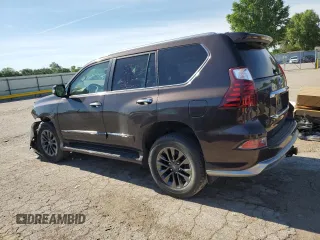 2019 Lexus GX 460 Luxury with VIN JTJJM7FX3K5225764, listed as a Copart auction lot 57110254 with 59,150 mi miles and Salvage title. Bid and sale history available at DreamBid. Image 2.