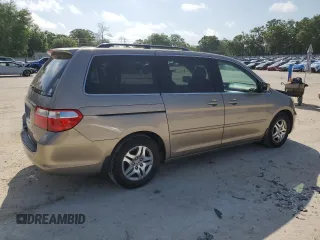2007 Honda Odyssey EX-L z VIN 5FNRL38607B418045, wystawiony jako Copart lot #51469885 z przebiegiem 180 108 mil mil oraz Szkoda całkowita • Salvage title. Historia ofert i sprzedaży dostępna na DreamBid. Obrazek 3.