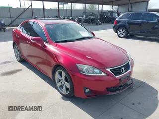 2011 Lexus IS 250 with VIN JTHBF5C2XB5135251, listed as a IAAI auction lot 41895924 with 207,215 mi miles and . Bid and sale history available at DreamBid. Image 1.