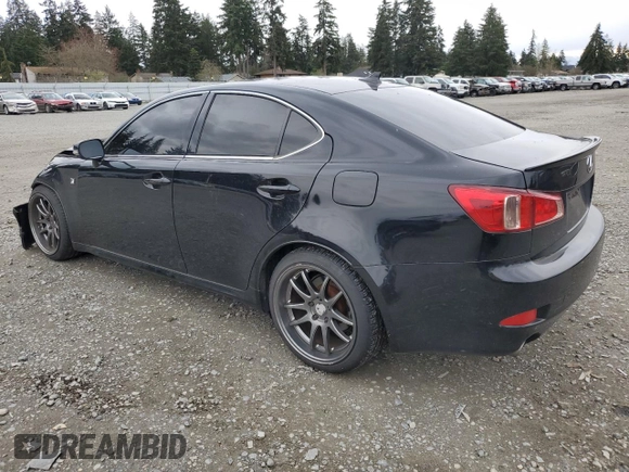 2012 Lexus IS 250 with VIN JTHCF5C23C5058602, listed as a Copart auction lot 50658305 with 127,472 mi miles and Salvage Title. Bid and sale history available at DreamBid. Image 2.