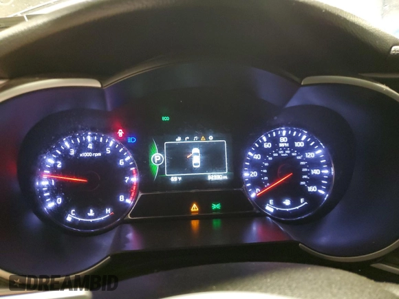 2015 Kia Optima SXL Turbo with VIN 5XXGR4A61FG431419, listed as a Copart auction lot 53949205 with 92,330 mi miles and Salvage title. Bid and sale history available at DreamBid. Image 9.