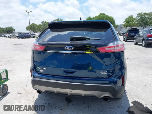 2020 Ford Edge SEL z VIN 2FMPK3J94LBB45306, wystawiony jako IAAI lot #39398218 z przebiegiem 59 807 mil mil oraz . Historia ofert i sprzedaży dostępna na DreamBid. Obrazek 17.