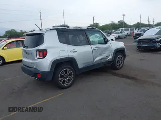 2017 Jeep Renegade Limited z VIN ZACCJBDB8HPE80599, wystawiony jako IAAI lot #41924622 z przebiegiem 91 058 mil mil oraz . Historia ofert i sprzedaży dostępna na DreamBid. Obrazek 4.
