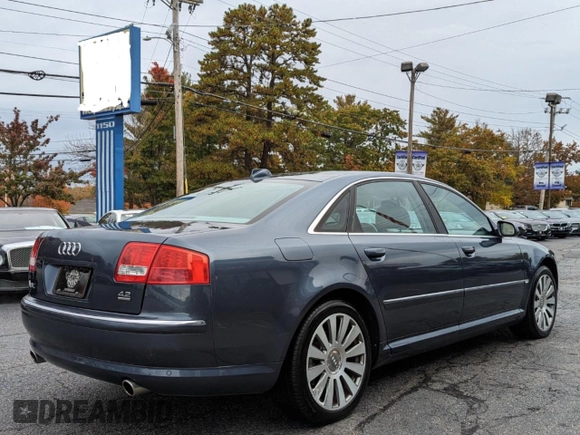 2004 Audi A8 L with VIN WAUML44E84N017883, listed as a Copart auction lot 45794225 with 167,505 mi miles and Clean Title. Bid and sale history available at carsss.com. Image 4.