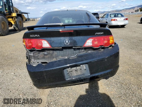 2004 Acura RSX with VIN JH4DC54814S018893, listed as a Copart auction lot 77802034 with 263,951 mi miles and Salvage Title. Bid and sale history available at carsss.com. Image 6.