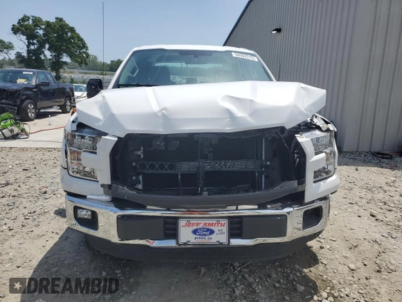 2016 Ford F-150 XL with VIN 1FTEW1CF5GFC65076, listed as a Copart auction lot 56562275 with 26,857 mi miles and Salvage title. Bid and sale history available at DreamBid. Image 5.
