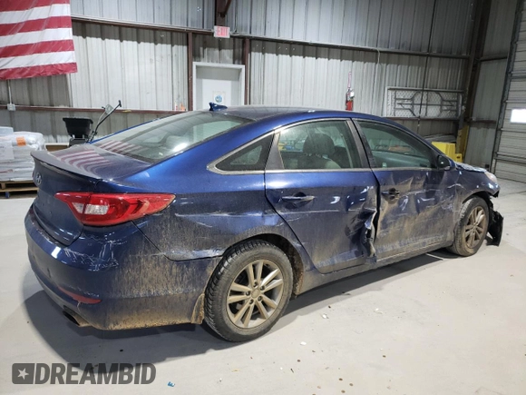 2015 Hyundai Sonata 2.4L SE with VIN 5NPE24AF2FH195816, listed as a Copart auction lot 89172935 with 205,417 mi miles and Salvage Title. Bid and sale history available at carsss.com. Image 3.
