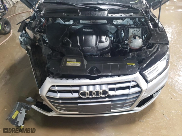 2018 Audi Q5 Premium with VIN WA1ANAFY8J2193197, listed as a Copart auction lot 47289895 with 76,156 mi miles and Salvage Title. Bid and sale history available at carsss.com. Image 11.