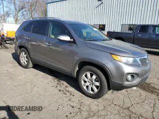 2012 Kia Sorento LX with VIN 5XYKT3A60CG296415, listed as a Copart auction lot 45319905 with 0 mi miles and Salvage Title. Bid and sale history available at carsss.com. Image 4.