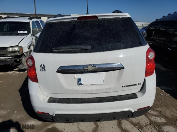 2013 Chevrolet Equinox LT with VIN 2GNALPEK5D6308655, listed as a Copart auction lot 46667445 with 99,265 mi miles and Salvage Title. Bid and sale history available at carsss.com. Image 6.
