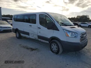 2018 Ford Transit Passenger XL with VIN 1FBZX2ZM0JKA56163, listed as a Copart auction lot 78487014 with 74,744 mi miles and Salvage Title. Bid and sale history available at DreamBid. Image 4.