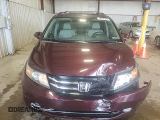 2014 Honda Odyssey Touring с VIN 5FNRL5H97EB099603, выставлен на аукционе Copart как лот 60048275 с пробегом 140 484 миль миль и Списание • Salvage title. История ставок и продаж доступна на DreamBid. Изображение 5.