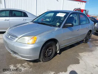 2003 Honda Civic LX with VIN 1HGES166X3L018219, listed as a IAAI auction lot 41814094 with 261,214 mi miles. Bid and sale history available at carsss.com. Image 2.