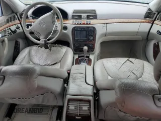 2000 Mercedes-Benz S-Class with VIN WDBNG75J4YA051291, listed as a Copart auction lot 71894364 with 0 mi miles and Salvage Title. Bid and sale history available at carsss.com. Image 8.