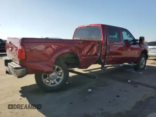 2015 Ford Super Duty F-250 SRW Lariat with VIN 1FT7W2BT5FED52776, listed as a Copart auction lot 44997645 with 245,240 mi miles and Salvage Title. Bid and sale history available at carsss.com. Image 3.