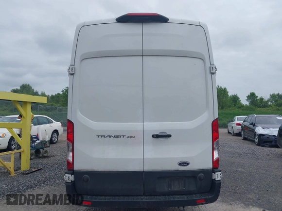2024 Ford Transit Cargo z VIN 1FTBR3X89RKA14329, wystawiony jako IAAI lot #42483348 z przebiegiem 85 692 mil mil oraz . Historia ofert i sprzedaży dostępna na DreamBid. Obrazek 16.