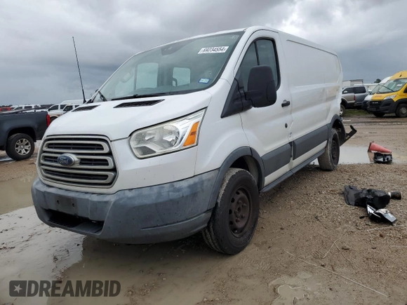 2016 Ford Transit Cargo with VIN 1FTYR1ZM8GKA89853, listed as a Copart auction lot 69234554 with 200,049 mi miles and Salvage Title. Bid and sale history available at DreamBid. Image 1.