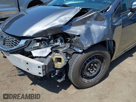 2014 Honda Civic LX with VIN 2HGFB2F56EH557468, listed as a IAAI auction lot 41969178 with 138,791 mi miles and . Bid and sale history available at DreamBid. Image 6.