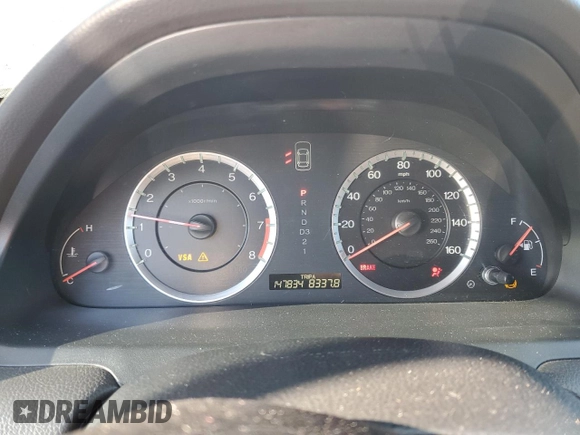 2010 Honda Accord EX z VIN 1HGCP3F79AA012370, wystawiony jako Copart lot #85742824 z przebiegiem 147 834 mil mil oraz Szkoda całkowita • Salvage title. Historia ofert i sprzedaży dostępna na DreamBid. Obrazek 9.