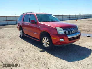 2008 Mercury Mountaineer with VIN 4M2EU47E48UJ07182, listed as a IAAI auction lot 41715493 with 159,721 mi miles. Bid and sale history available at carsss.com. Image 1.