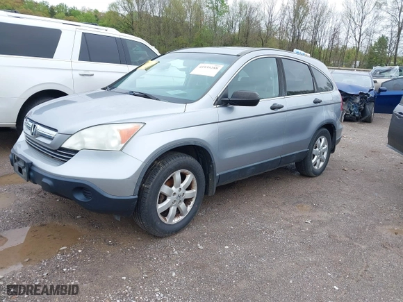 2007 Honda CR-V EX with VIN 5J6RE48547L009769, listed as a IAAI auction lot 41939288 with 256,805 mi miles. Bid and sale history available at carsss.com. Image 2.