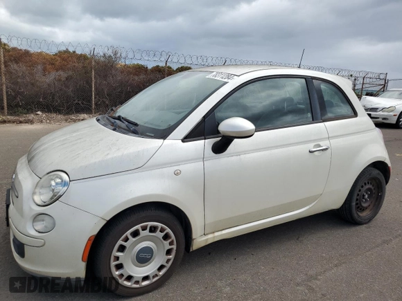 2013 FIAT 500 Pop with VIN 3C3CFFAR9DT574976, listed as a Copart auction lot 78311284 with 79,720 mi miles and Clean Title. Bid and sale history available at carsss.com. Image 1.