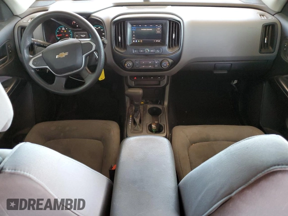 2020 Chevrolet Colorado 4WD Work Truck with VIN 1GCGTBEN6L1117067, listed as a Copart auction lot 54543595 with 75,372 mi miles and Salvage Title. Bid and sale history available at carsss.com. Image 8.