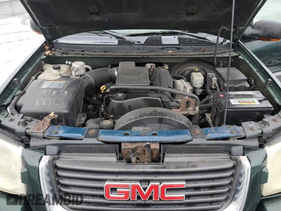 2003 GMC Envoy SLT with VIN 1GKDT13S832231494, listed as a Copart auction lot 45023575 with 0 mi miles and Salvage Title. Bid and sale history available at carsss.com. Image 13.
