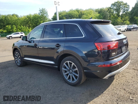 2017 Audi Q7 Prestige with VIN WA1VAAF72HD032525, listed as a Copart auction lot 59913455 with 72,175 mi miles and Clean title. Bid and sale history available at DreamBid. Image 2.