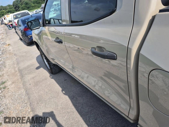 2023 Chevrolet Colorado 4WD Work Truck with VIN 1GCGTBEC8P1195130, listed as a IAAI auction lot 42854423 with 80,886 mi miles and . Bid and sale history available at DreamBid. Image 4.